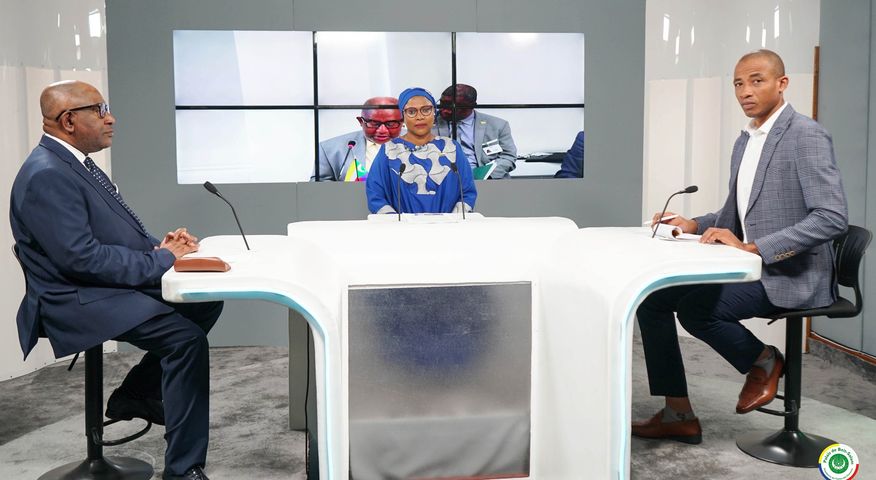 image Visite du chef de l'Etat à l'ORTC Azali : « Nous ferons le maximum pour améliorer le quotidien des comoriens »
